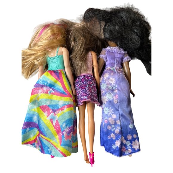 Barbie Disney Mattel 3 Dolls - Picture 2 of 10